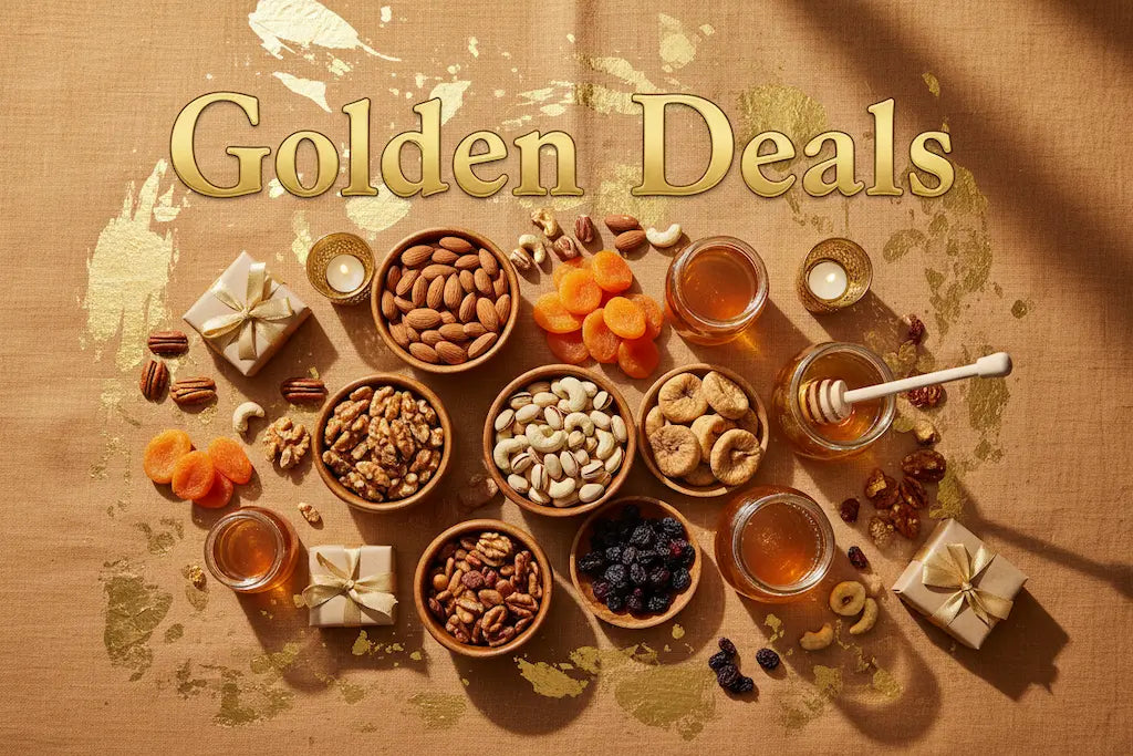 Golden Deals sale pagina voor Golden Nuts