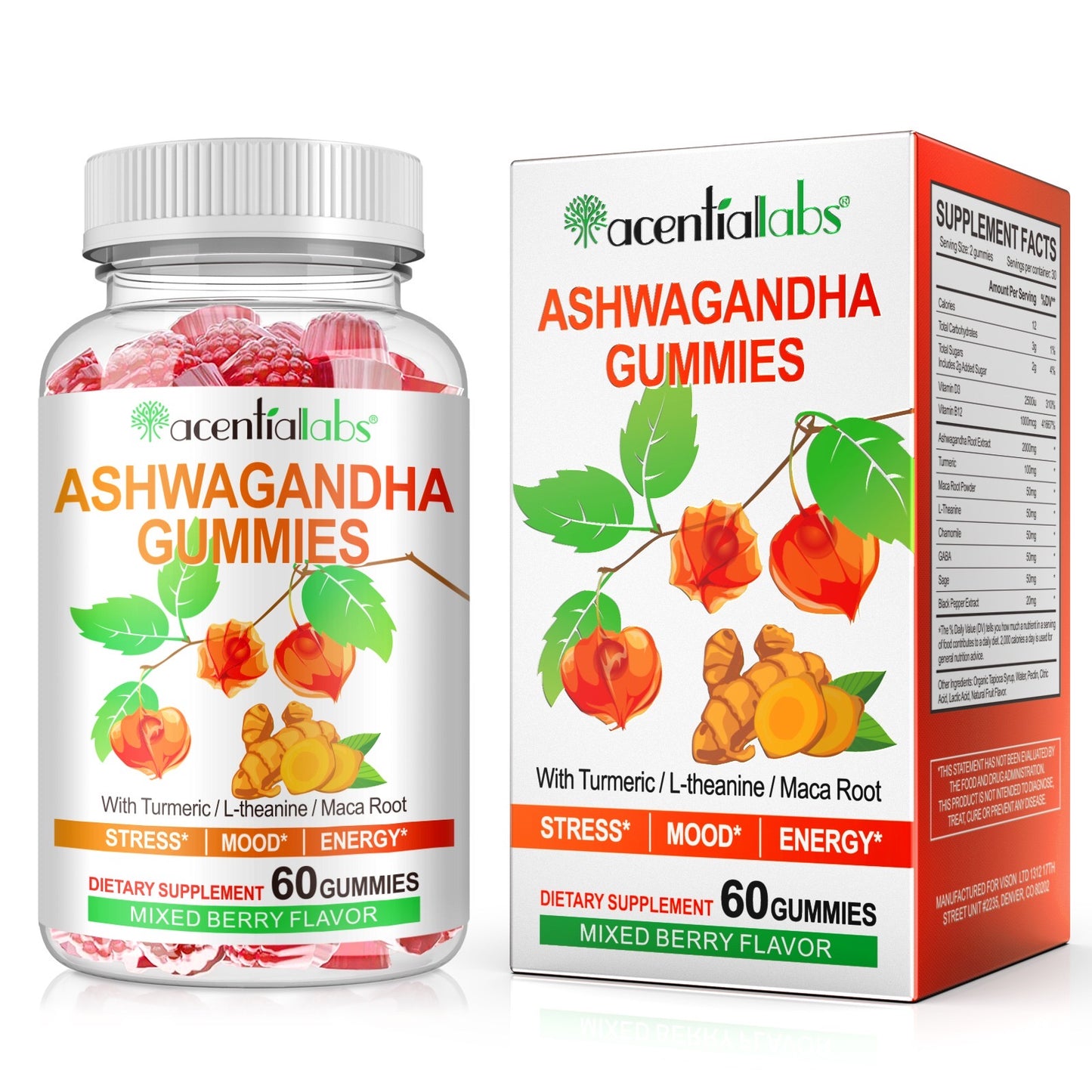 Golden Nuts Gummies - Ashwagandha Gummies
