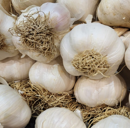Vers gesneden knoflookbolletjes van Taskopru, een product van Mijn winkel, ideaal voor je gezondheid en een krachtige smaak.