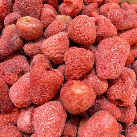 Gevriesdroogde hele aardbeien van Mijn winkel, vers en intens van smaak, ideaal voor een gezonde snack