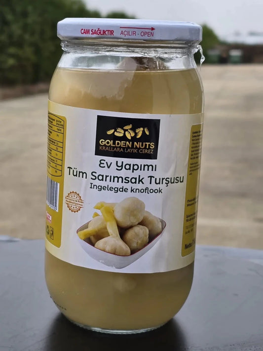 Hele Knoflook Tursu - Golden Nuts